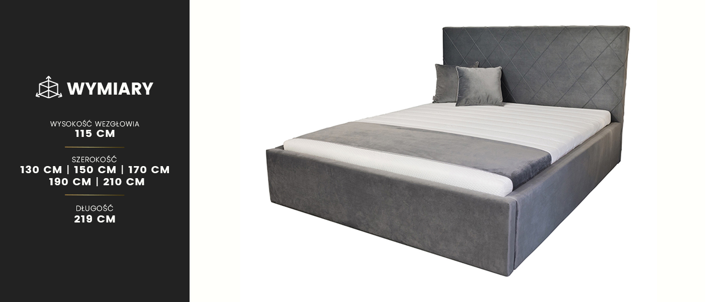Łóżko Carlo Bed Design